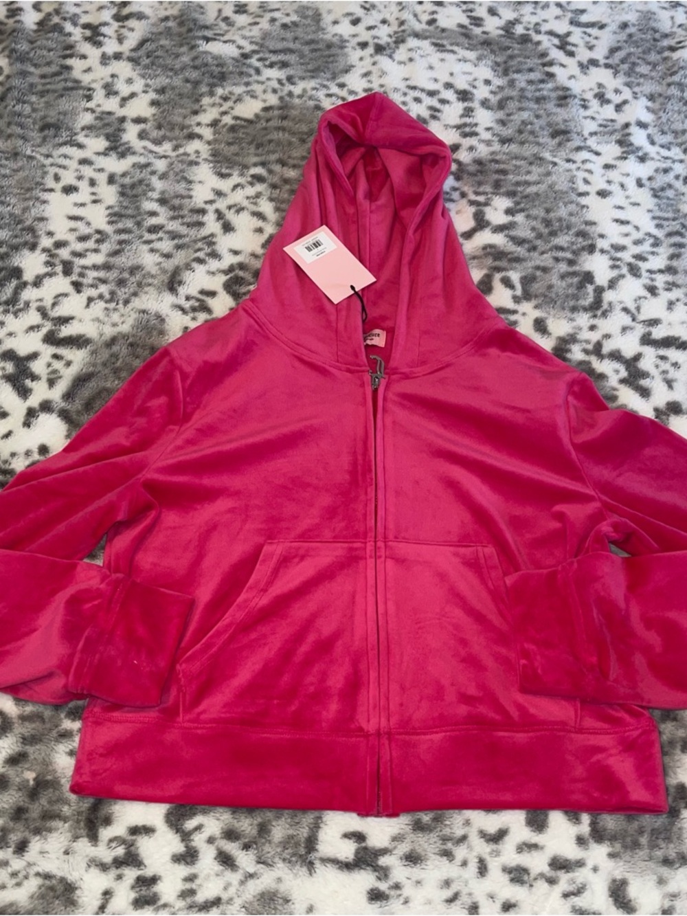 Juicy couture velvet hoodie